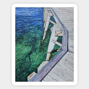 Moonta Jetty Sticker